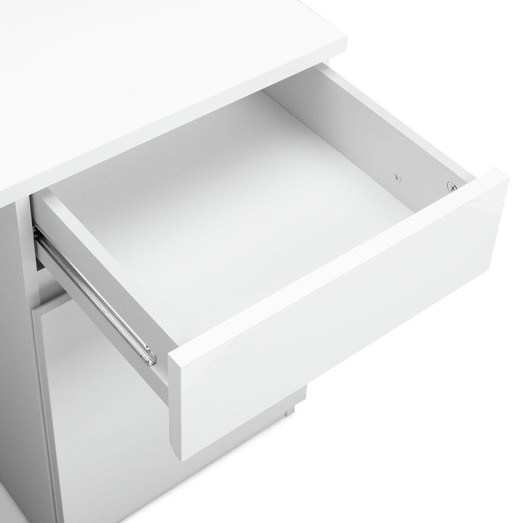 Habitat Jenson 1 Drawer Office Desk - White