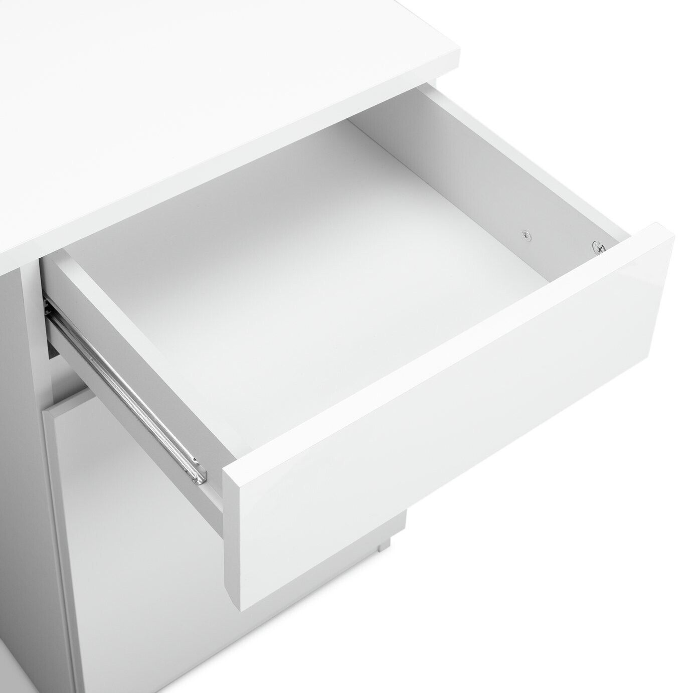 Habitat Jenson 1 Drawer Office Desk - White