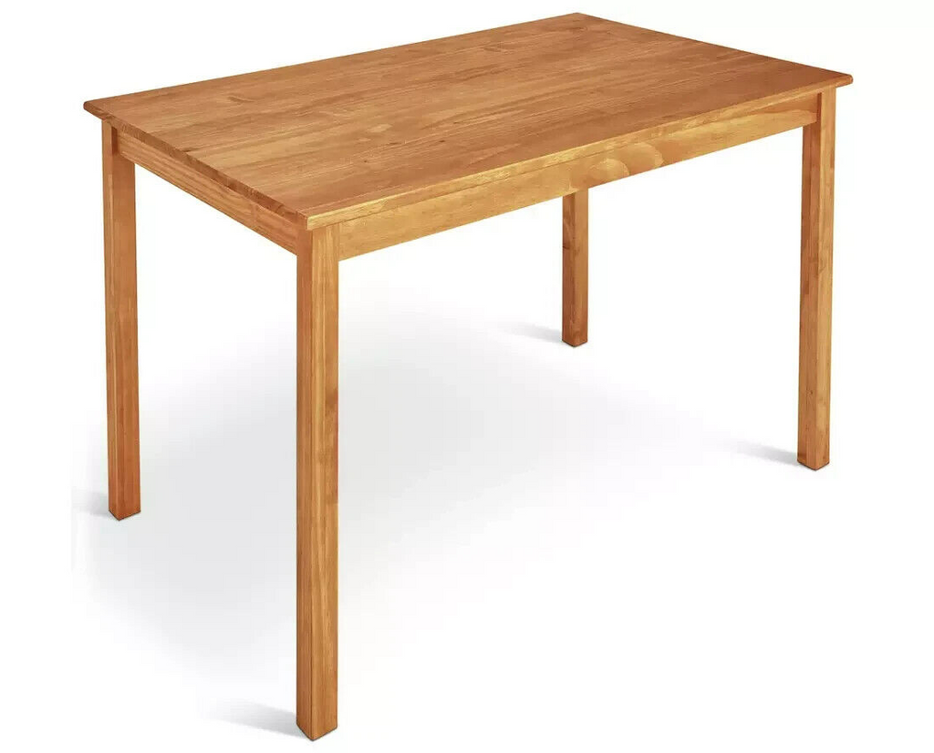 Raye Solid Wood 4 Seater Dining Table - Natural