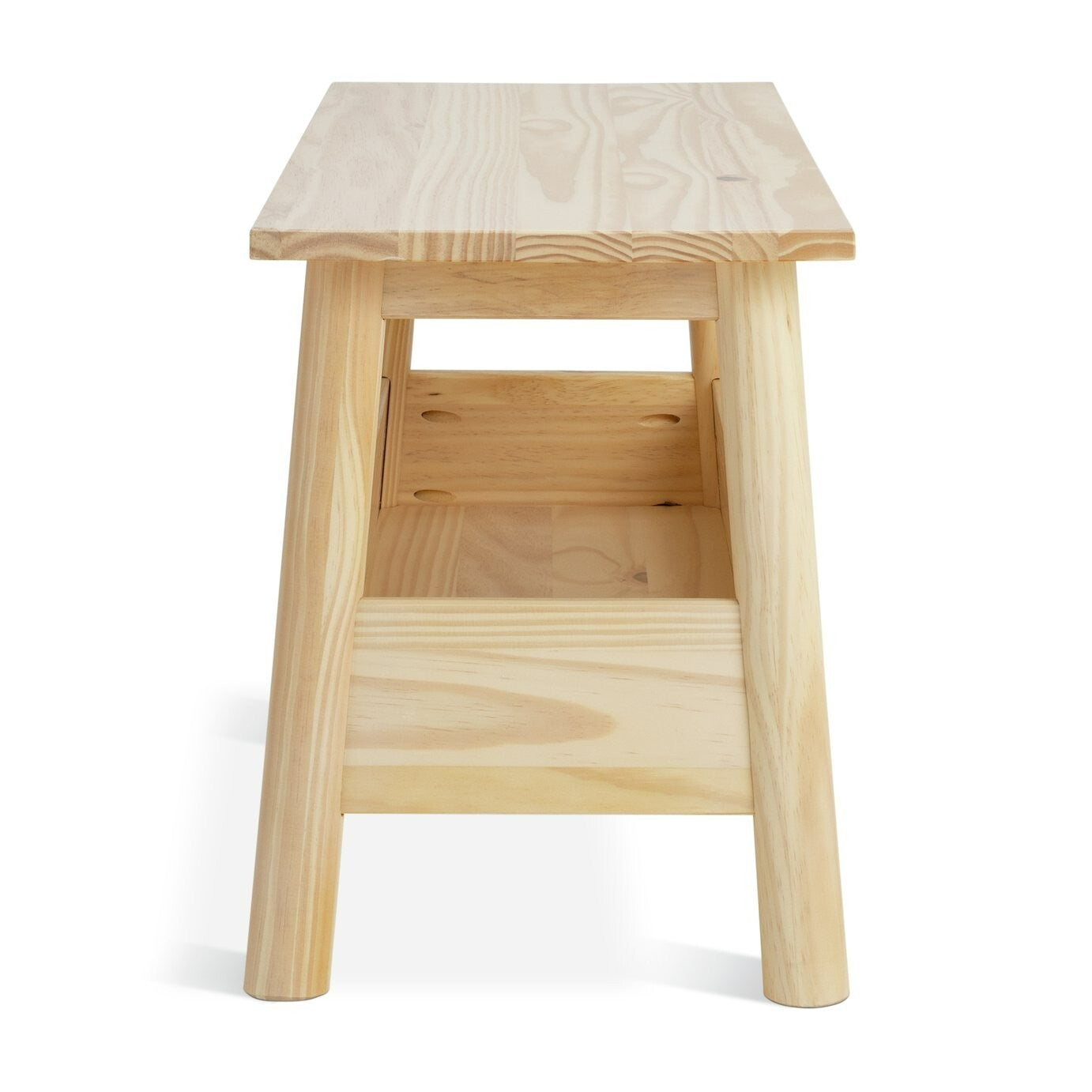 Habitat Akio Solid Wood Storage Bench - Natural