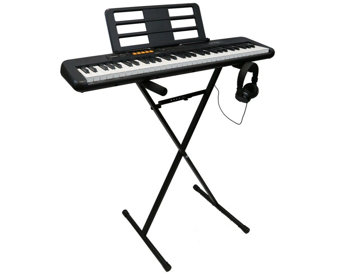 Casio CT-S100AD Keyboard, Stand and Headphones Bundle