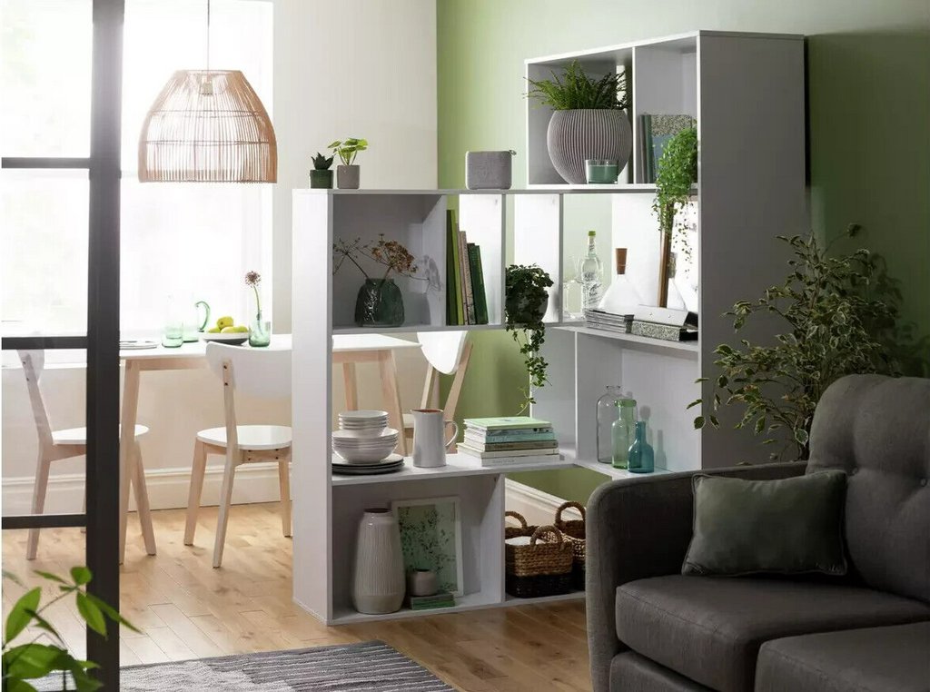 Habitat Extendable Wide Shelving Unit - White