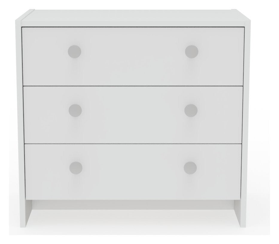 Seville 2 Piece 1 Door Wardrobe Set - White