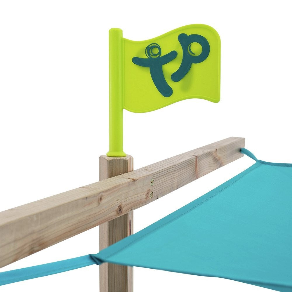 TP ahoy wooden play boat sand and water pit