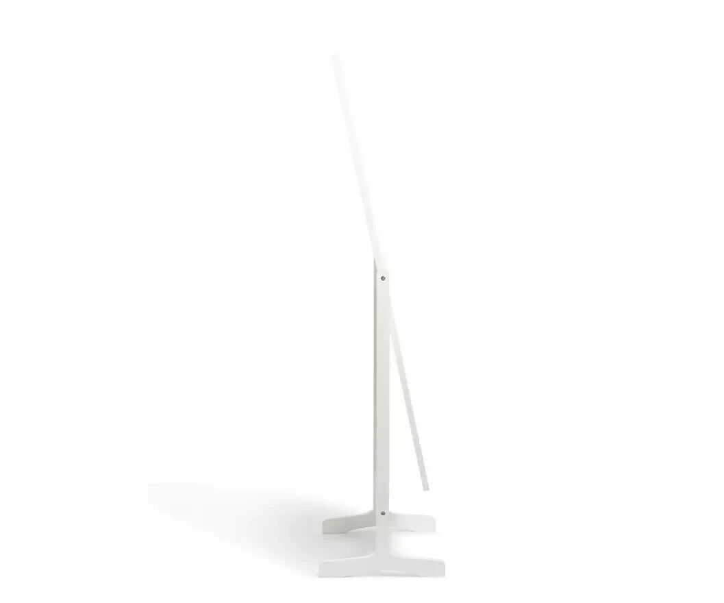Full Length Wooden Cheval Mirror - White