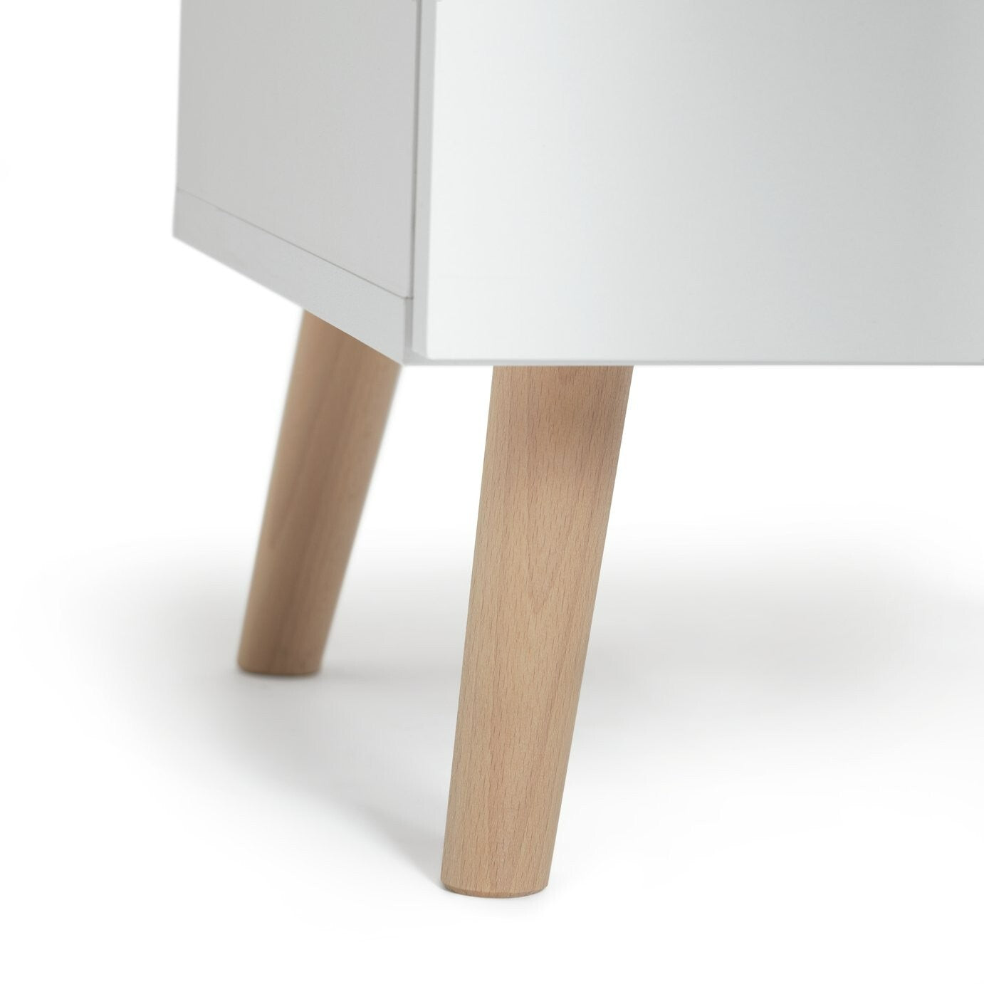 Habitat Skandi 5 Drawer Tallboy - White Two Tone