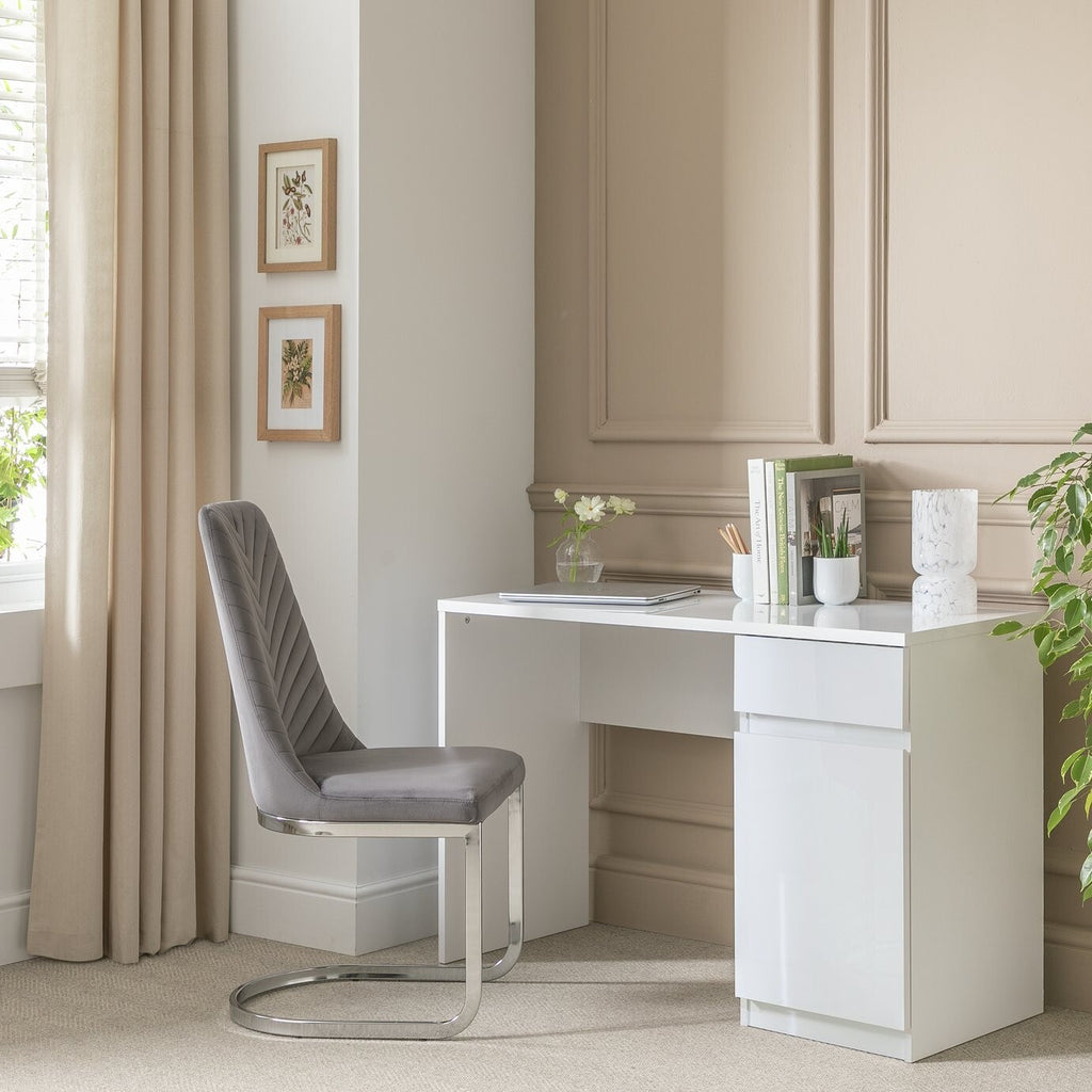 Habitat Jenson 1 Drawer Office Desk - White ( B Grade )