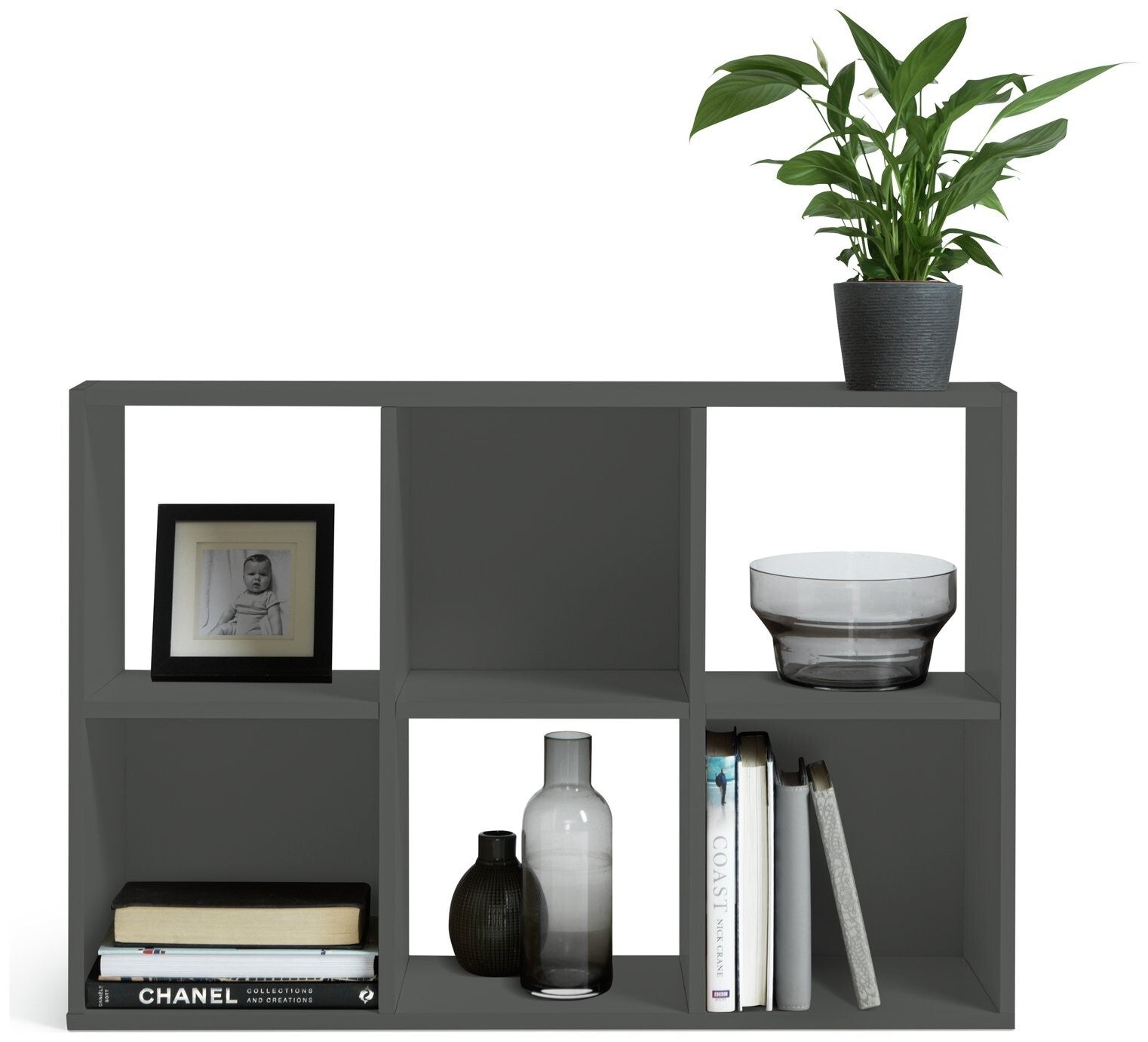Squares 6 Cube Storage Unit - Anthracite