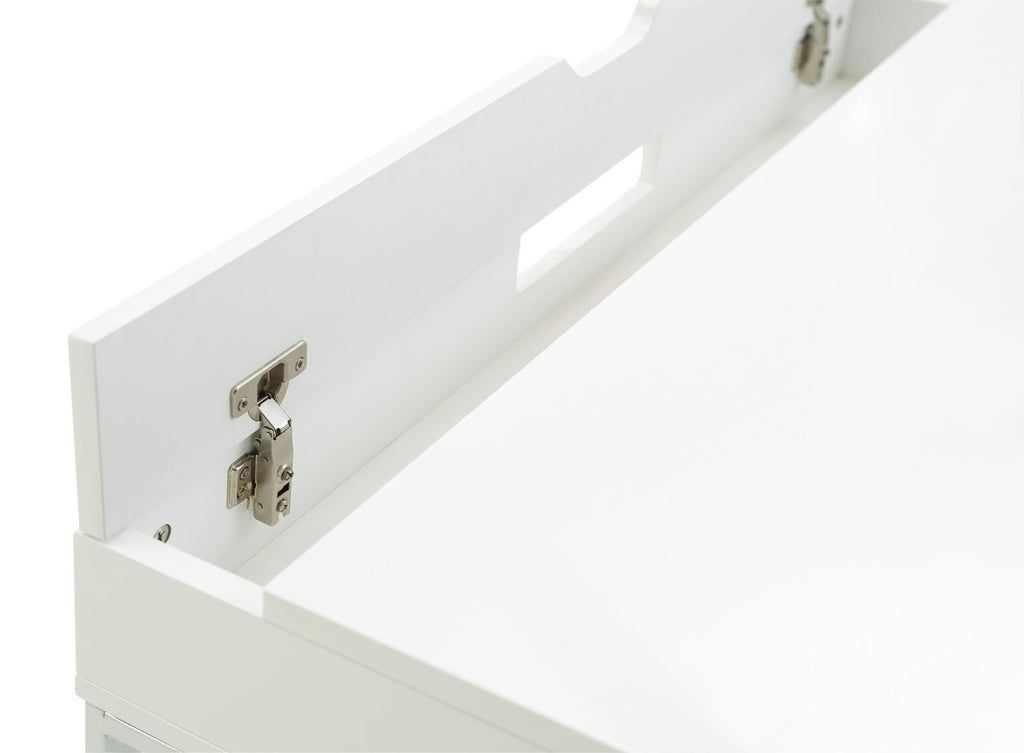 Habitat Sammy 2 Drawer Desk - White Gloss