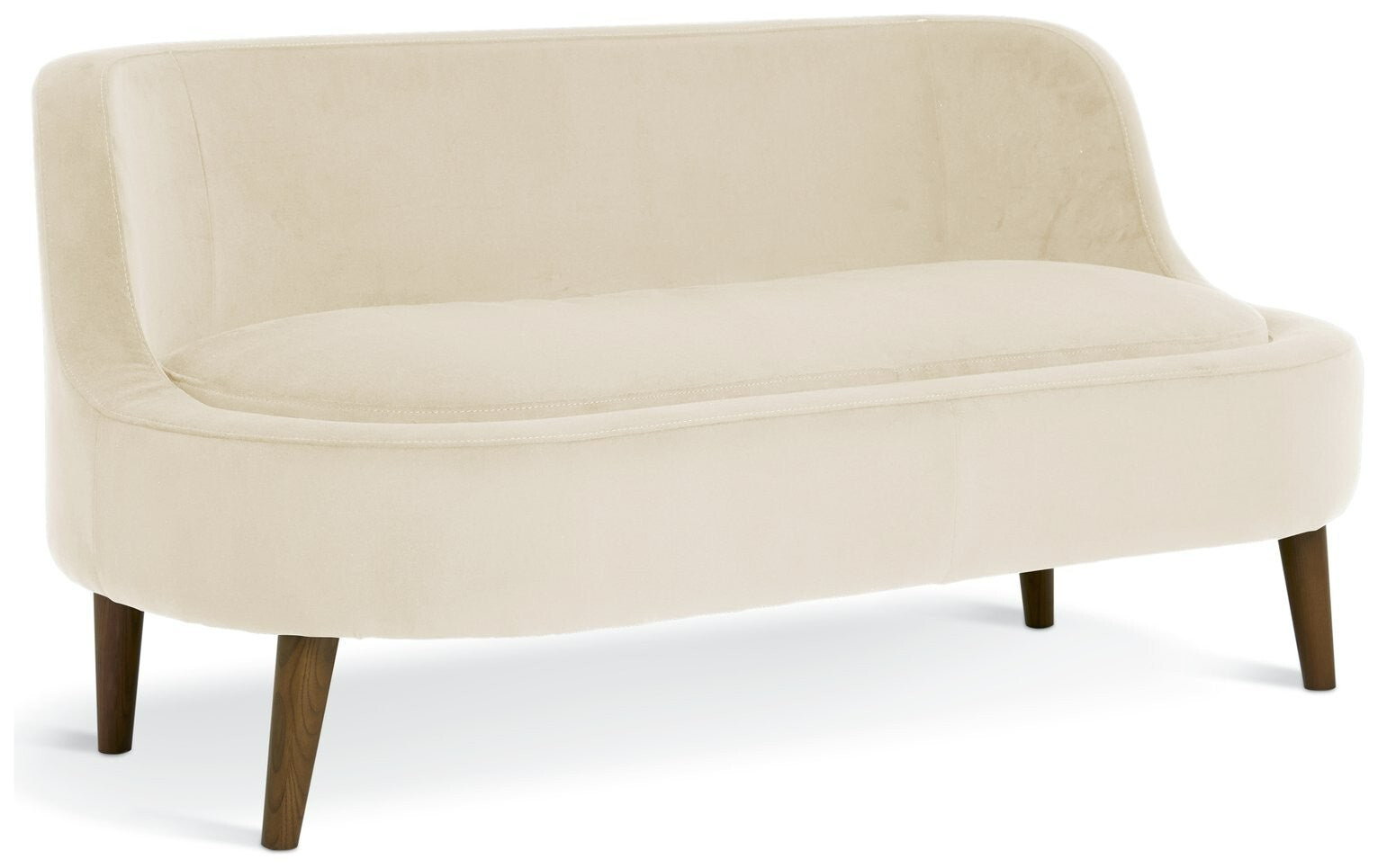 Beckett Fabric 2 Seater Sofa in a Box - Natural