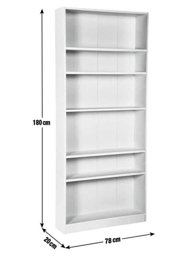 Maine Bookcase - Grey ( B Grade 39229 )