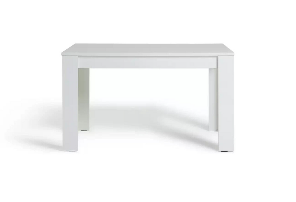 Miami Gloss 4 Seater Dining Table - White