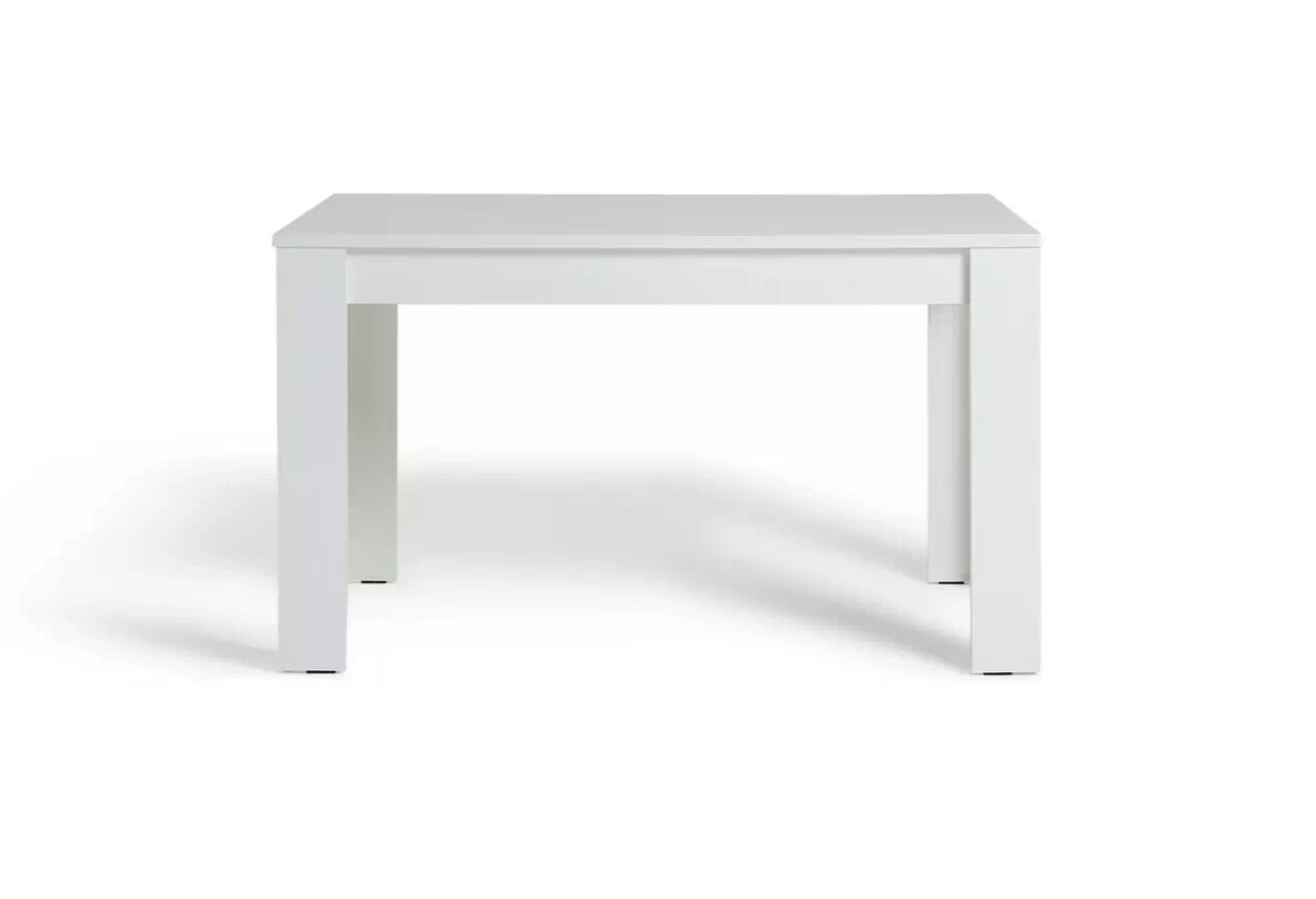 Miami Gloss 4 Seater Dining Table - White