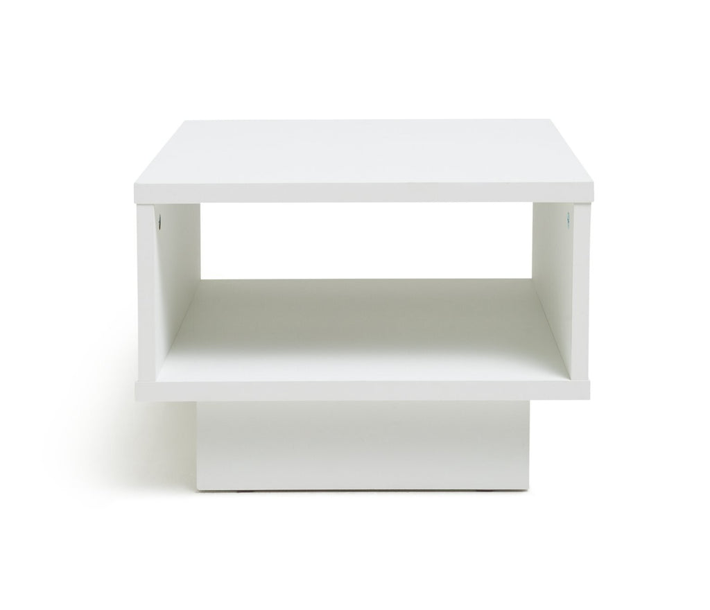 Cubes End Table - White