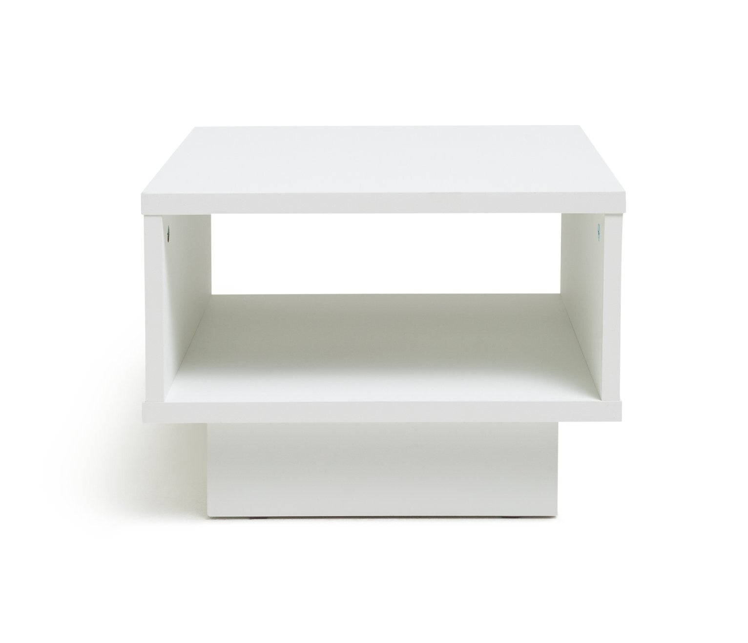 Cubes End Table - White