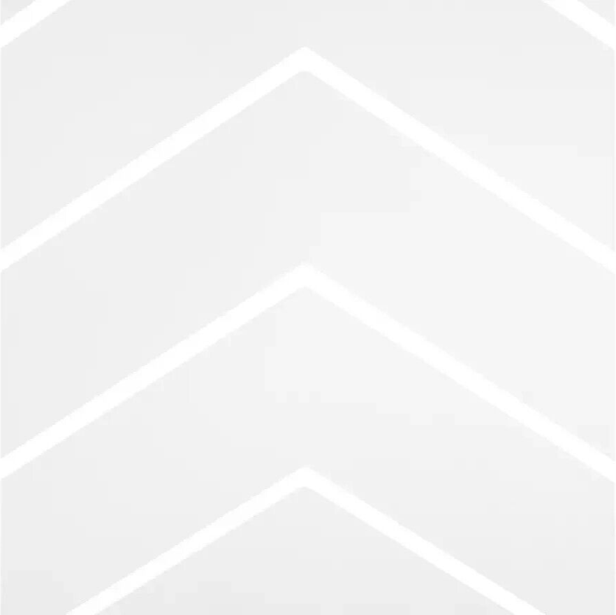 Habitat Chevron Small Radiator Cover - White | Stylish Heater Cover for Modern