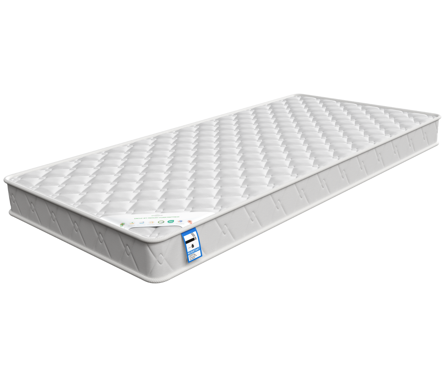 JD Furniture Kids Single 3FT Memory Foam Mattress - Bunk Bed Safe - Any Age