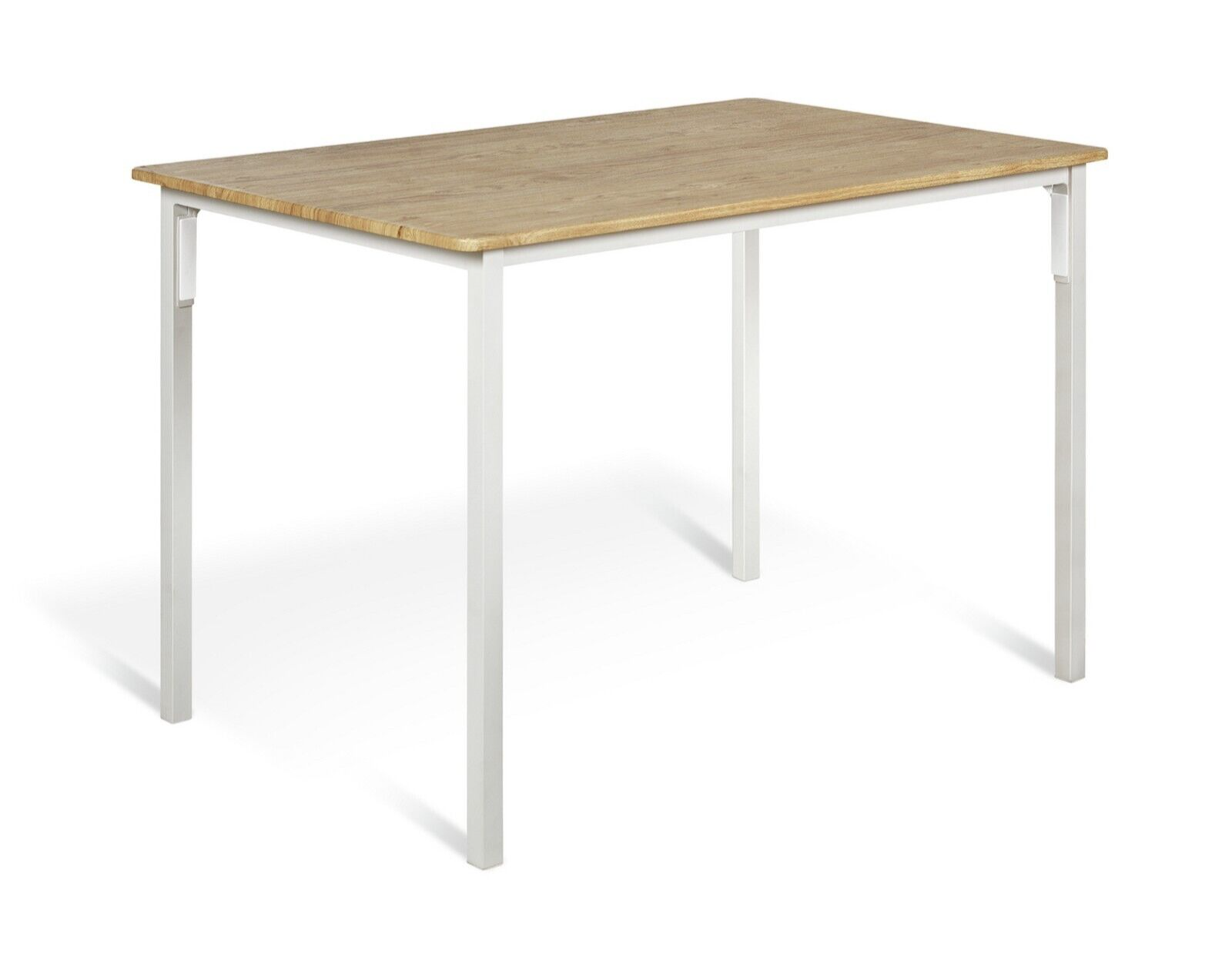 Bolitzo 4 Seater Dining Table - White ( B Grade )