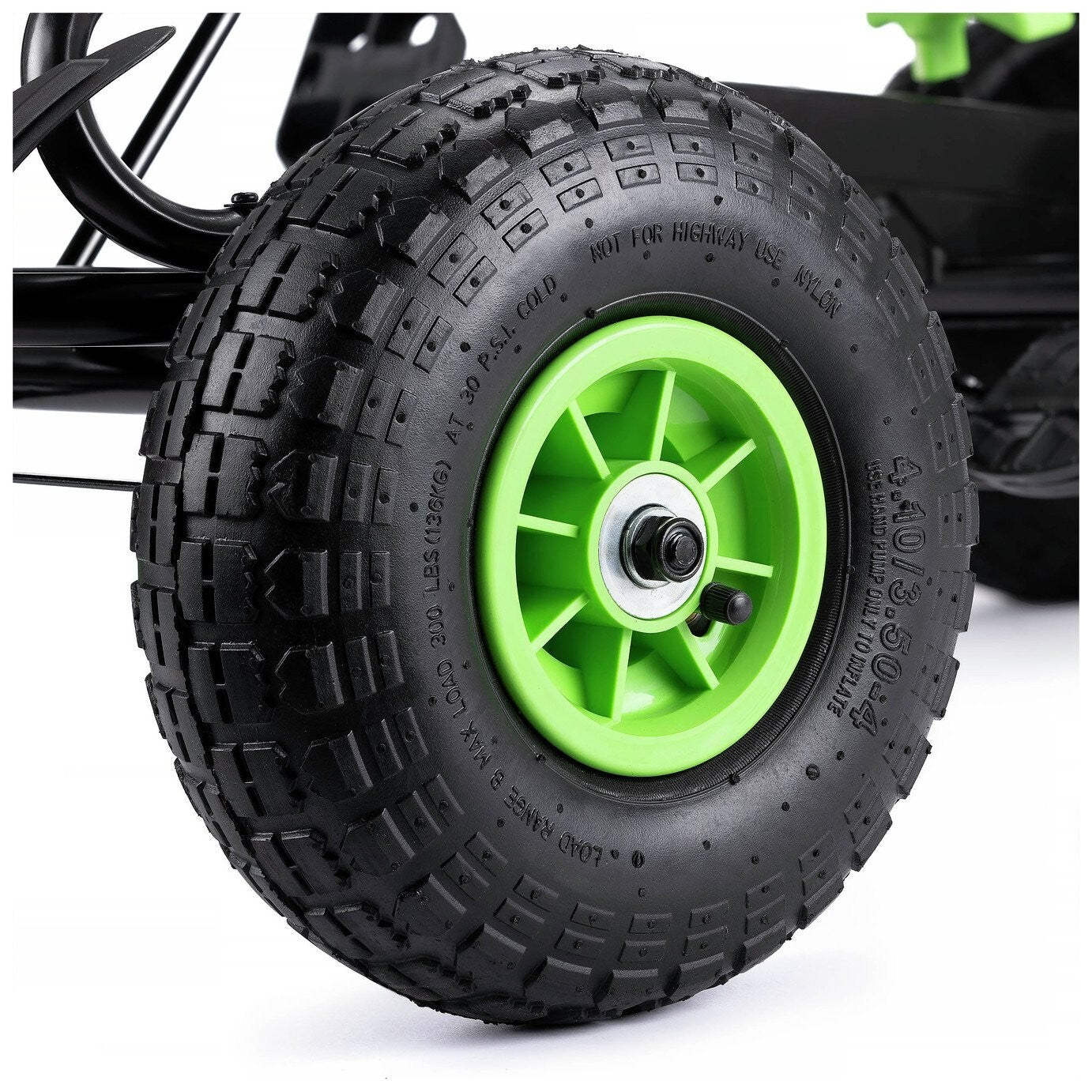 Xootz Viper Racing Go Kart - Black/Green