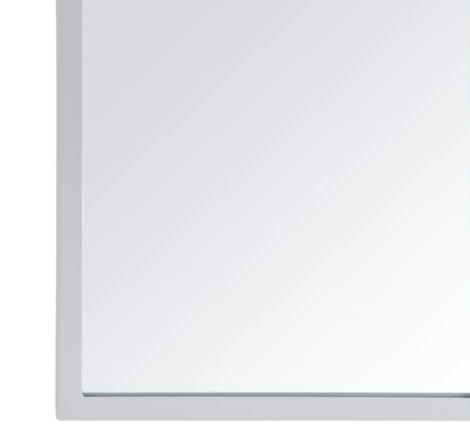 Habitat Rectangular Window Mirror - Grey - 120x80cm