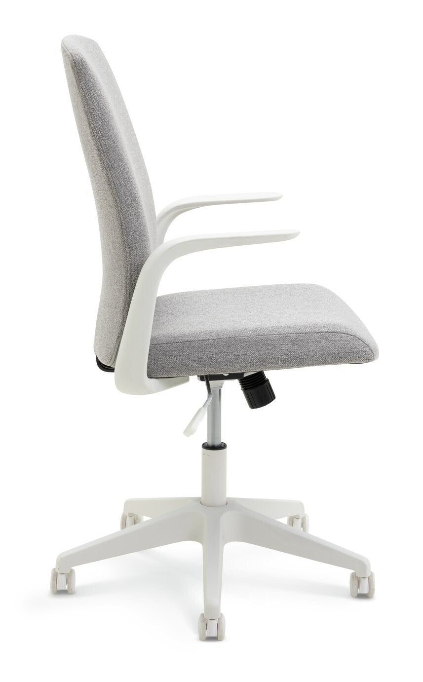 Habitat Hallie Fabric Manager Office Chair - Grey