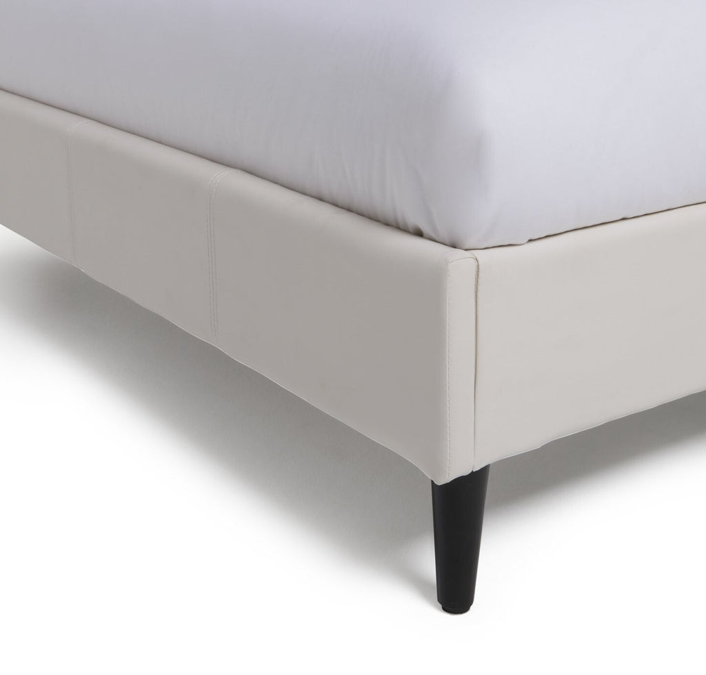 Skylar Small Double Bed Frame - White