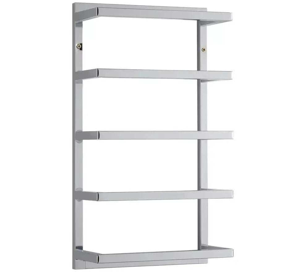 Lloyd Pascal 5 Tier Wall Mounted Towel Rack - Chrome