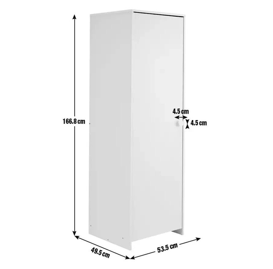 Habitat Kids Juno 1 Door Wardrobe - White