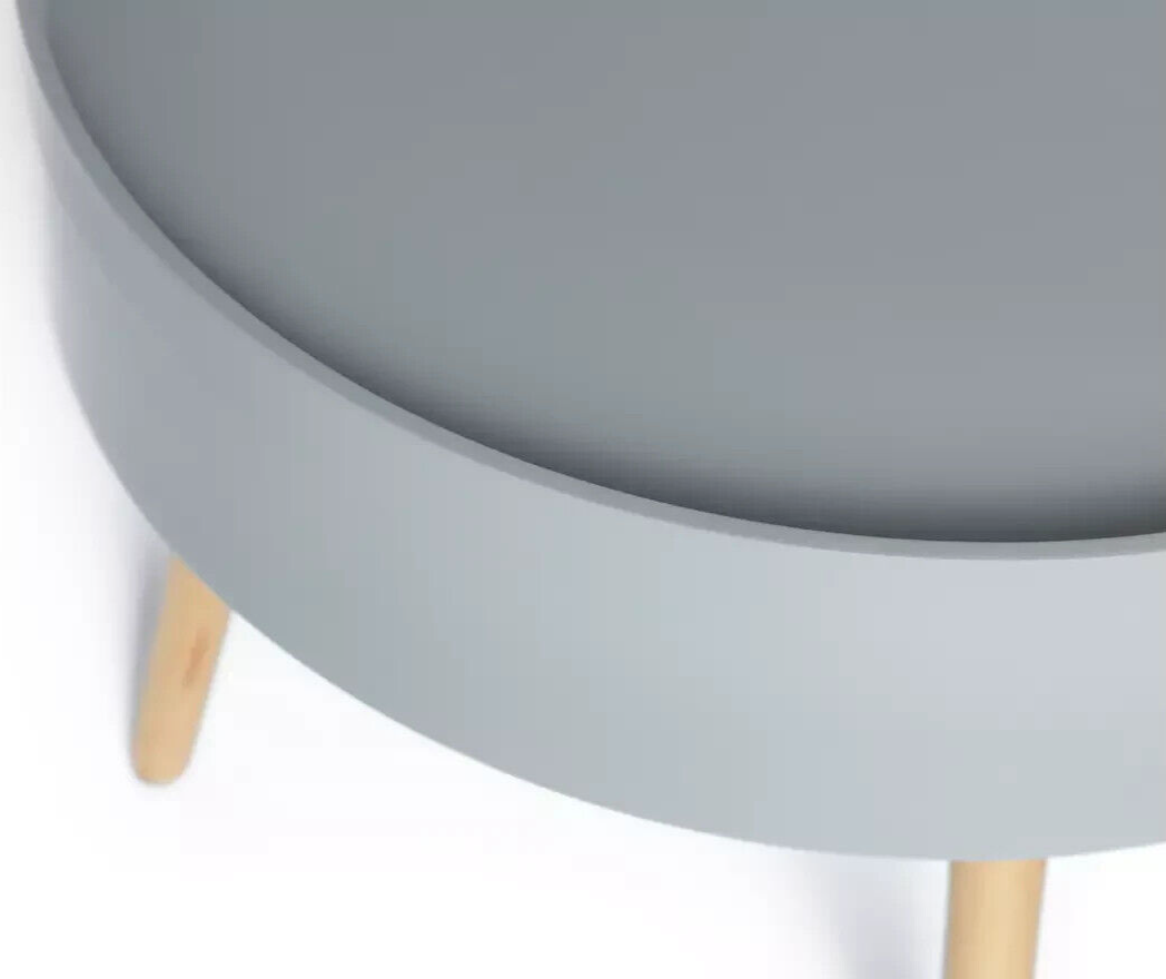 Habitat Skandi Round Coffee Table - Grey