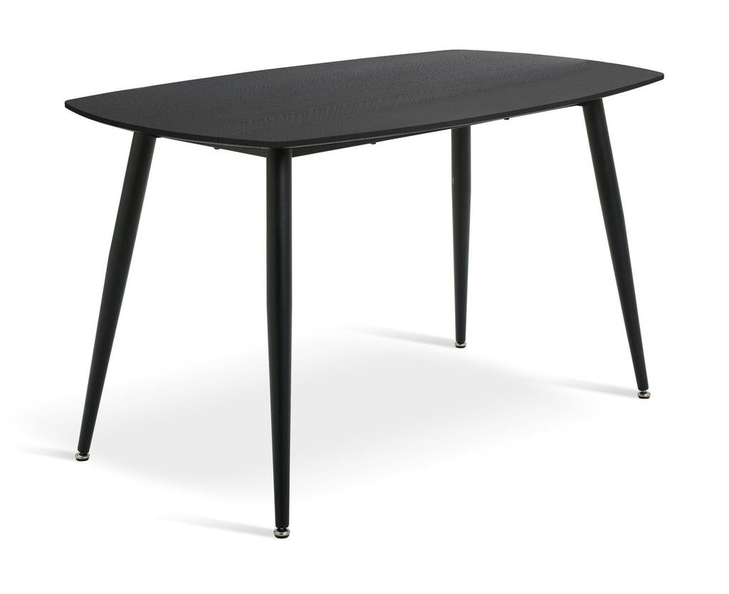 Home Cobin 4 Seater Dining Table - Black | Modern dining table