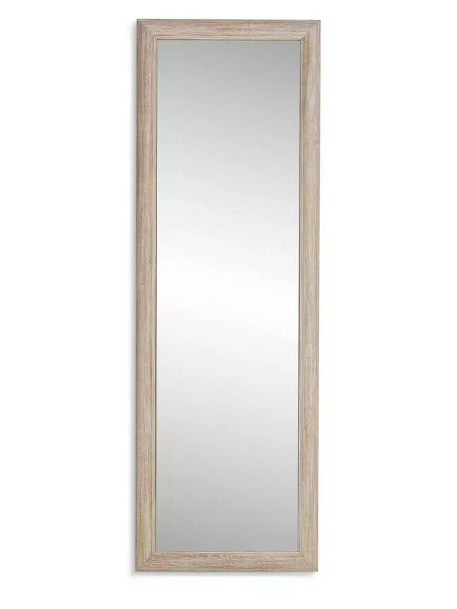Habitat Full Length Rectangular Mirror - Oak - 150x49cm