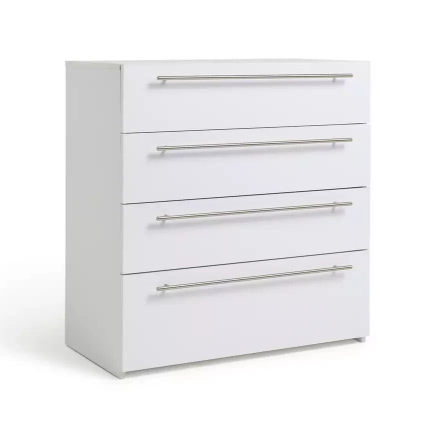 Habitat Atlas 4 Drawer Chest - White Gloss