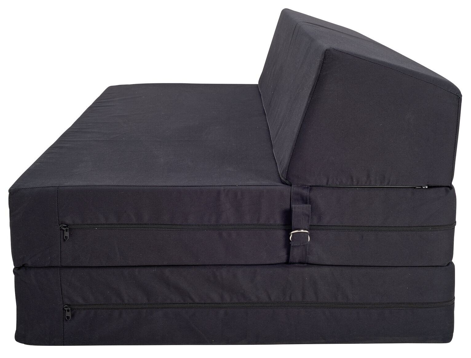 Kaikoo Double Fabric Chairbed - Jet Black