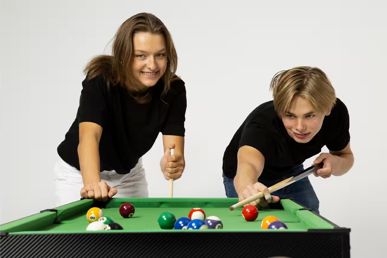 Gamesson UCLA 4ft Pool Table | Compact Home Billiards Table for Kids