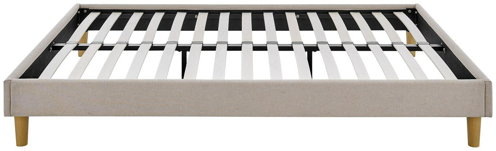 Home Arthur Platform Double Bed Frame - Natural