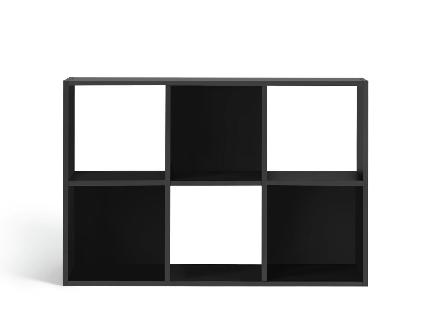 Squares 6 Cube Storage Unit - Black