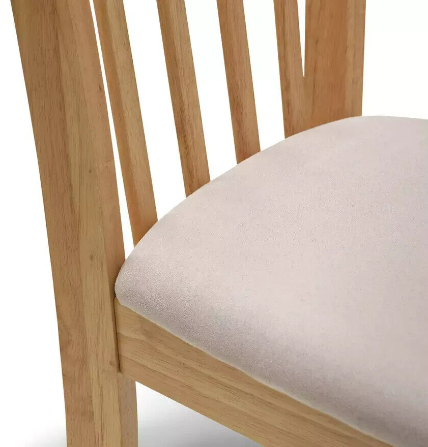 Banbury Pair of Dining Chairs - Natural