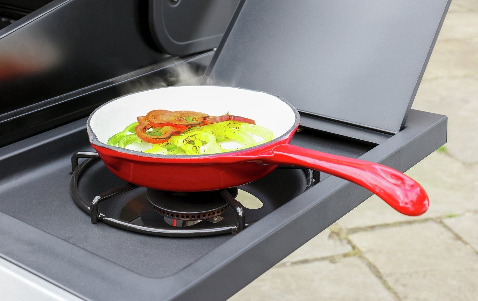Deluxe 3 Burner with Side Burner Gas BBQ ( B Grade 15845 )