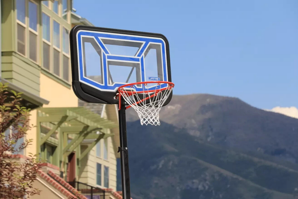 Lifetime Portable Basketball System - Blue