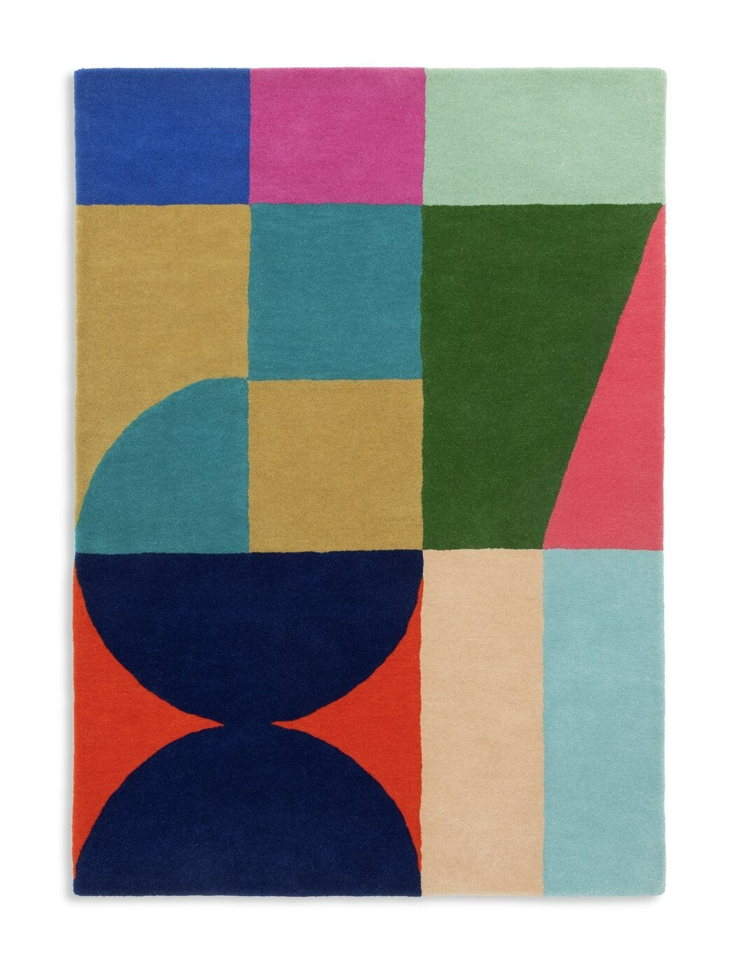 60 Levi Wool Rug by Margo Selby - 120x170cm