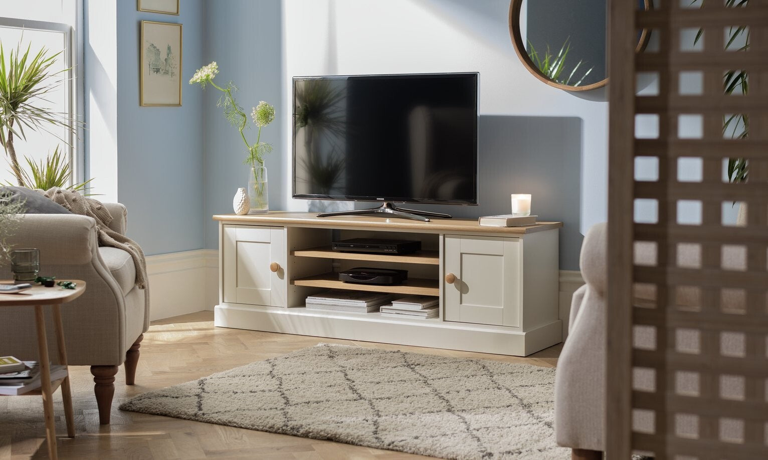 Winchester TV Unit - White