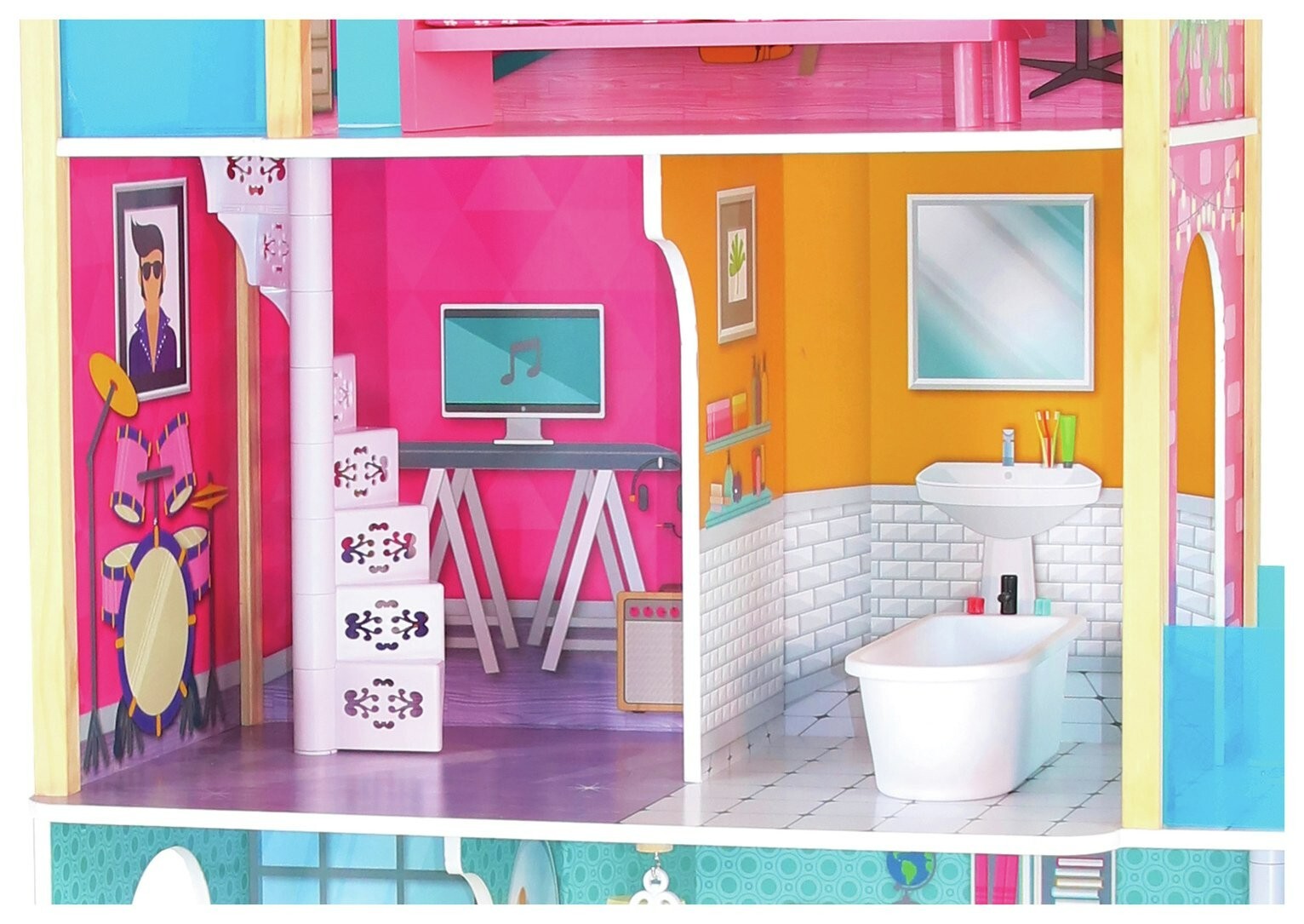 Jupiter Workshops Malibu Mansion Dolls House