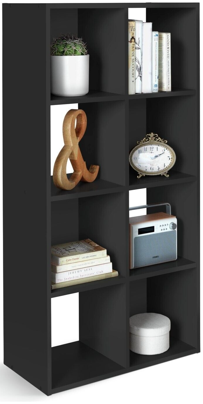 Squares 8 Cube Storage Unit - Black