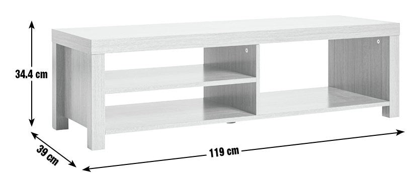 Charlie TV Unit - Oak Effect | Wooden TV Unit