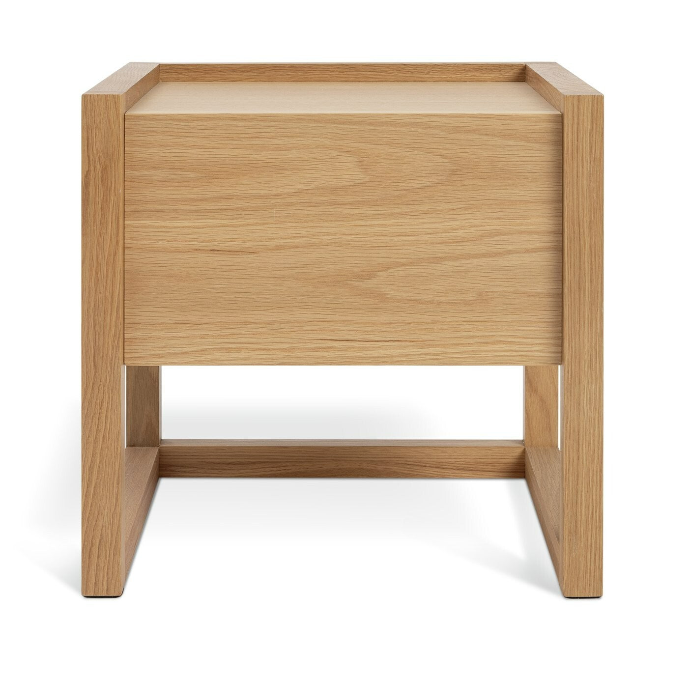 60 Hana 1 Drawer Bedside Table - Oak