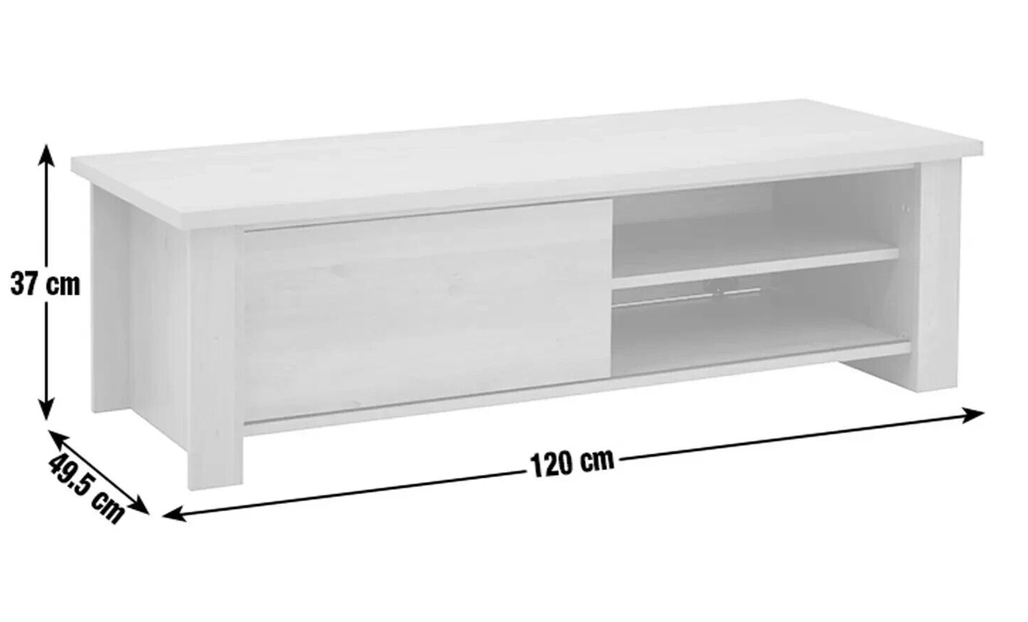 Oakham Coffee Table - Oak ( B GRADE 22758 - 22761 )