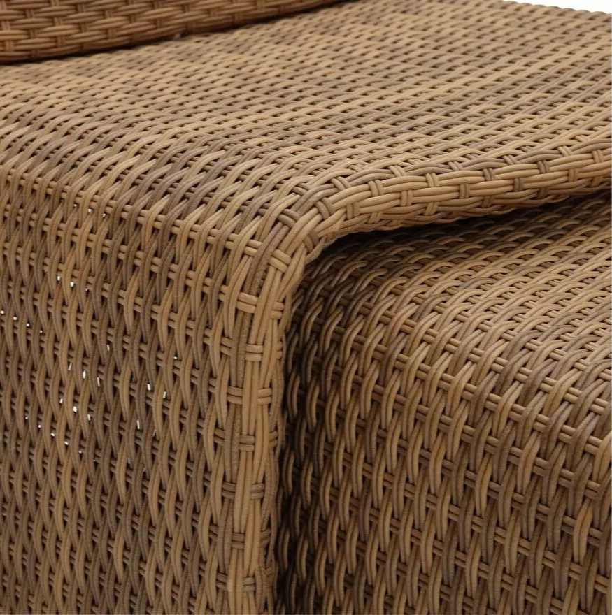 Habitat Kelham Rattan Effect Garden Chair - Brown