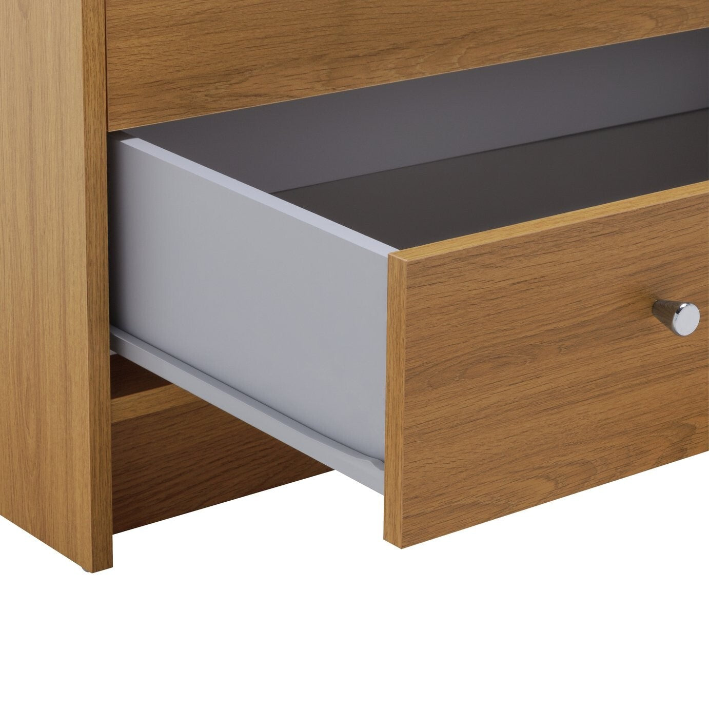 Malibu 2 Door 2 Drawer Wardrobe - Oak Effect ( B Grade )