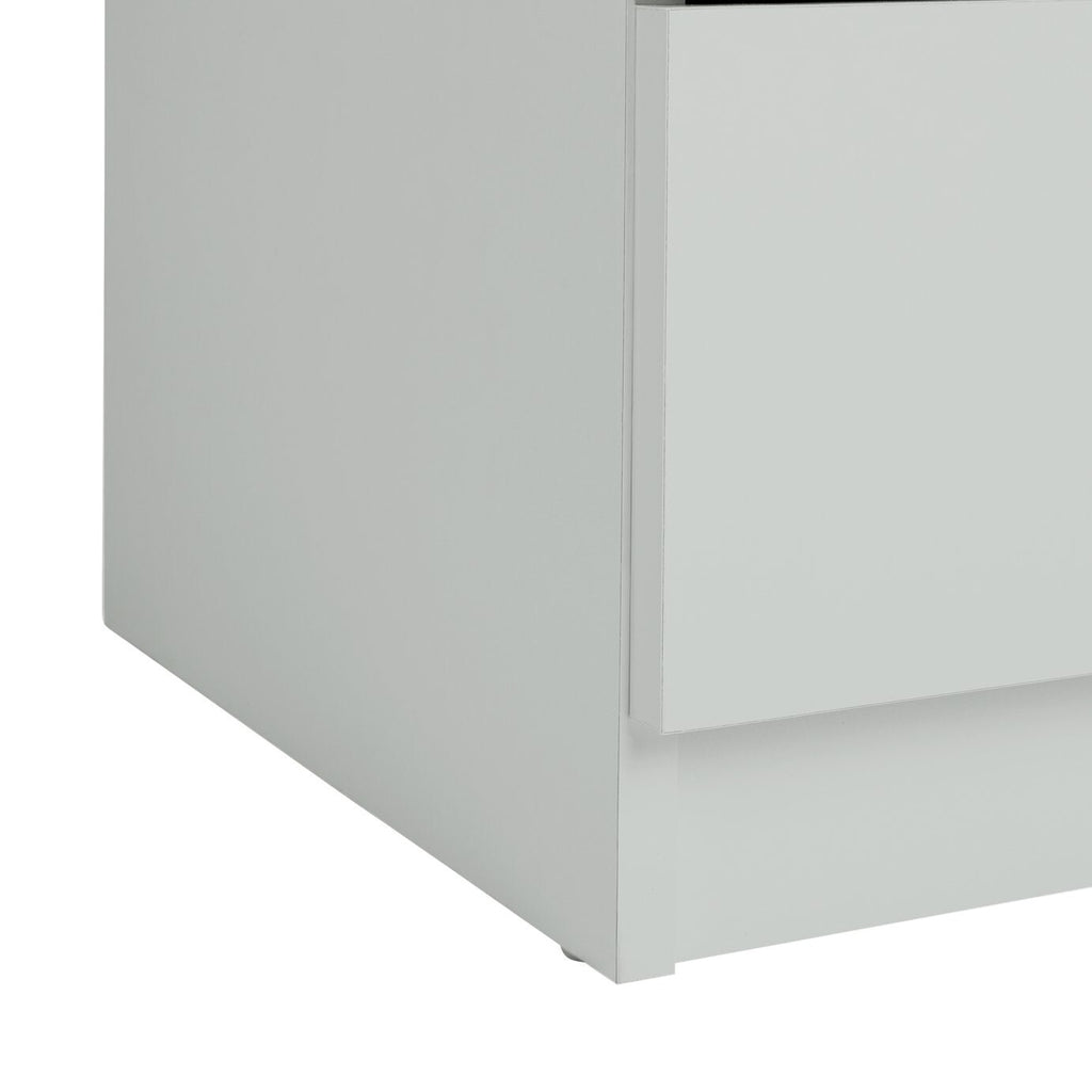 Home Brisbane 5 drawers Chest â€“ Grey