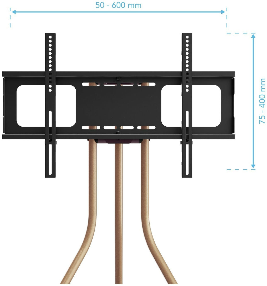 AVF Tripod Up to 65 Inch TV Stand - Gold